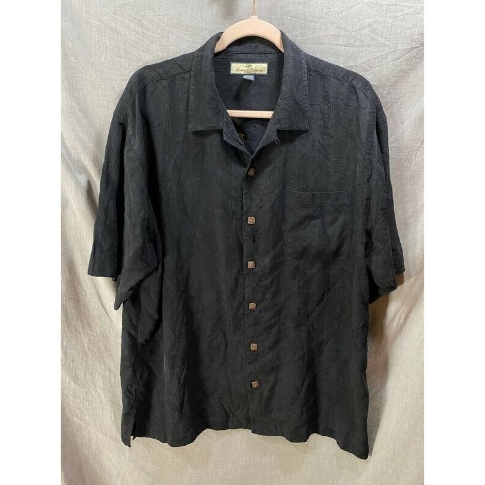 Tommy Bahama Putt Daddy Button Up Shirt Adult Large Short Sleeve Casual Mens.